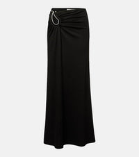 Christopher Esber Paisley gathered maxi skirt