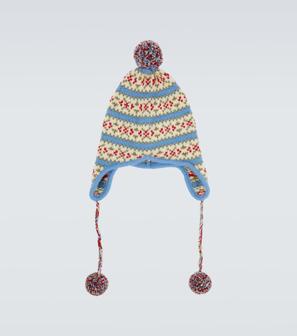 Bode Wedgewood virgin wool beanie