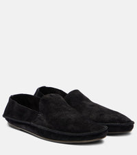 The Row Tyler suede loafers