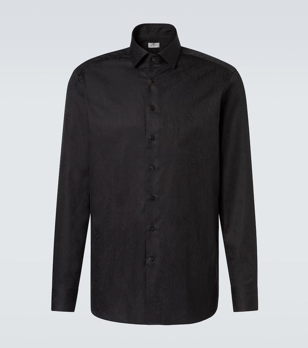 Etro Paisley cotton jacquard shirt