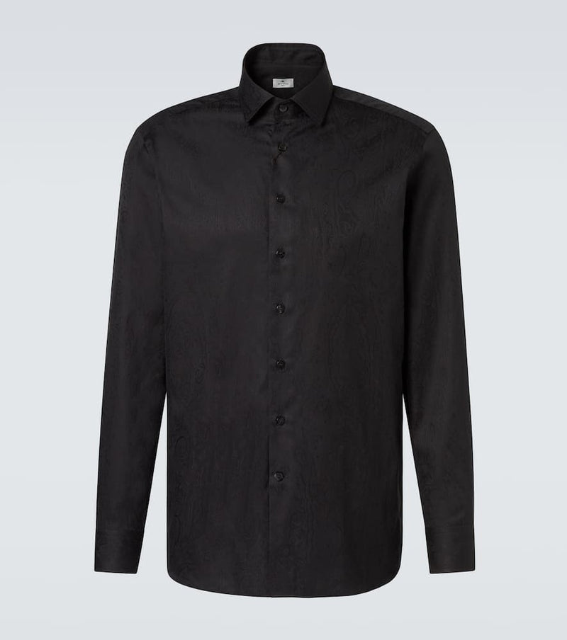 Etro Paisley cotton jacquard shirt