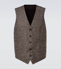 Dolce & Gabbana Checked single-breasted vest