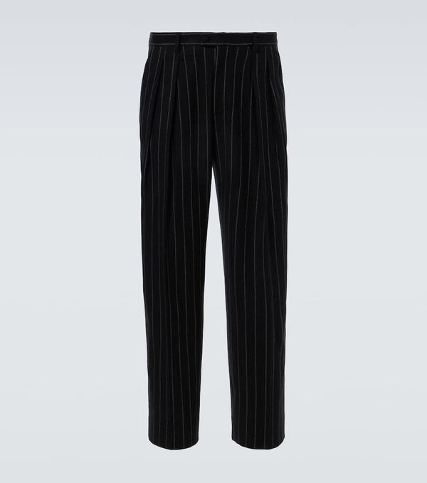 Dolce & Gabbana Pinstripe wool-blend suit pants
