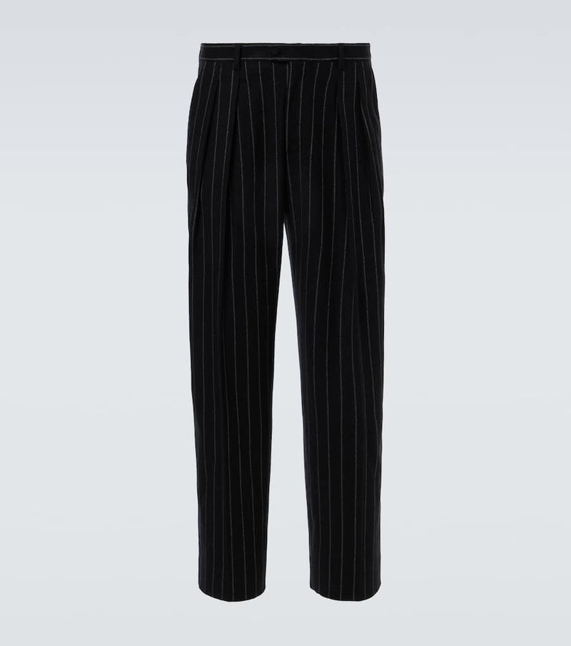 Dolce & Gabbana Pinstripe wool-blend suit pants