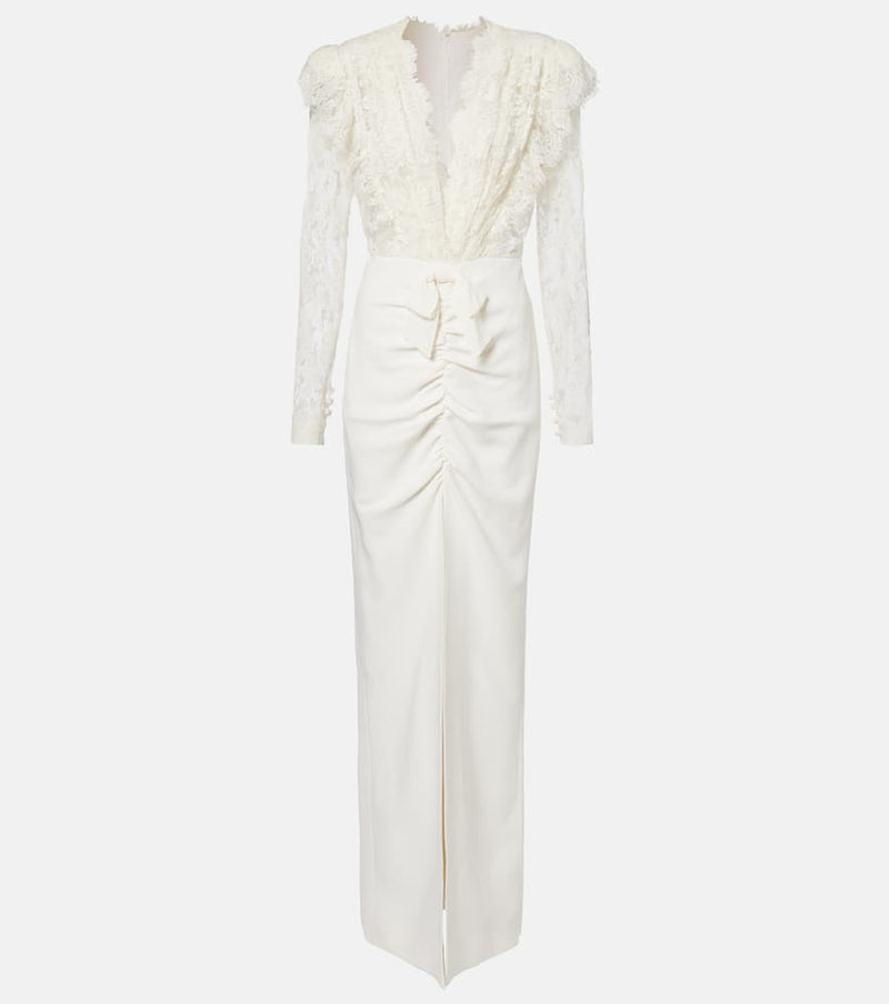 Alessandra Rich Lace gown