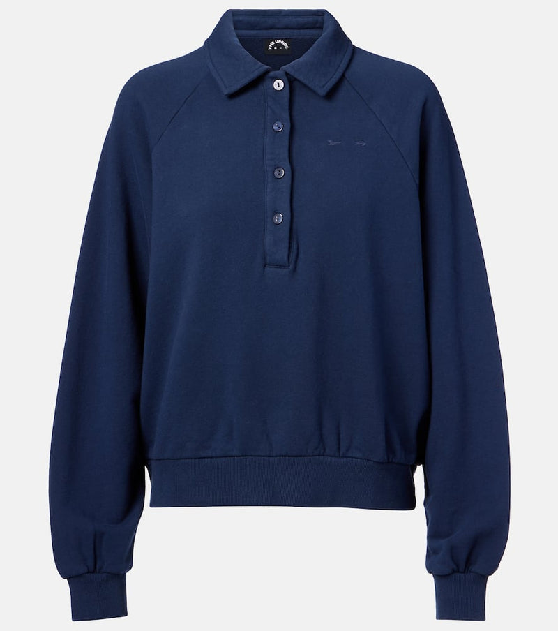 The Upside Elle cotton terry polo sweater