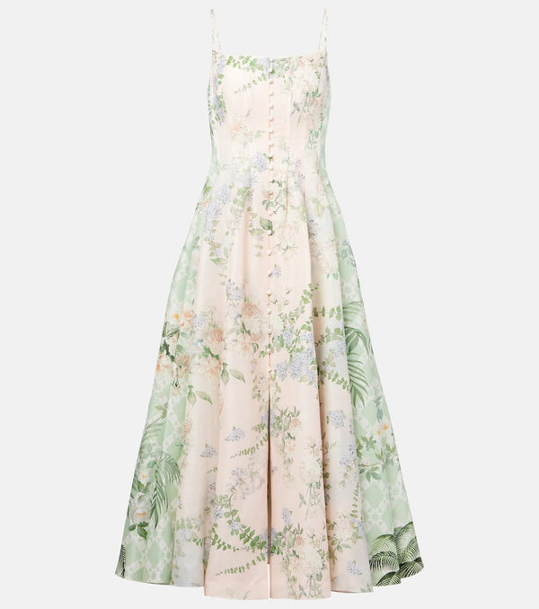 Camilla Crystal-embellished corset dress