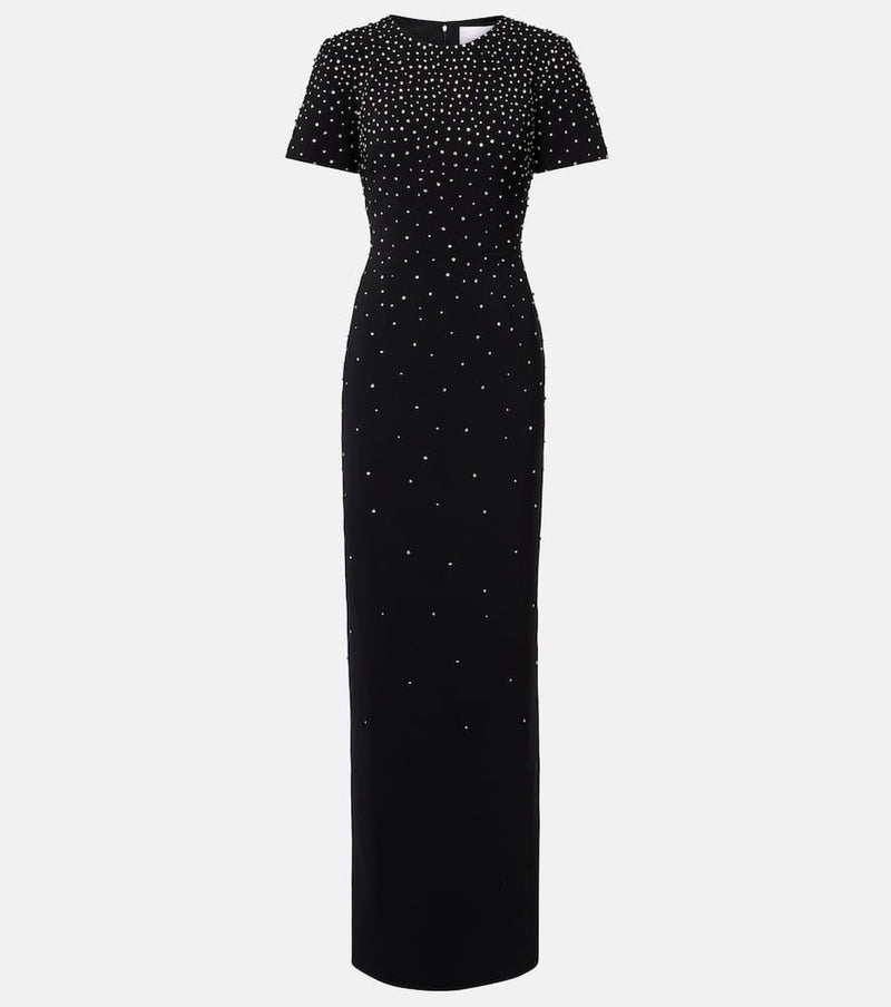 Carolina Herrera Crystal-embellished gown