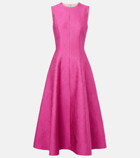 Emilia Wickstead Mara cloque cocktail dress