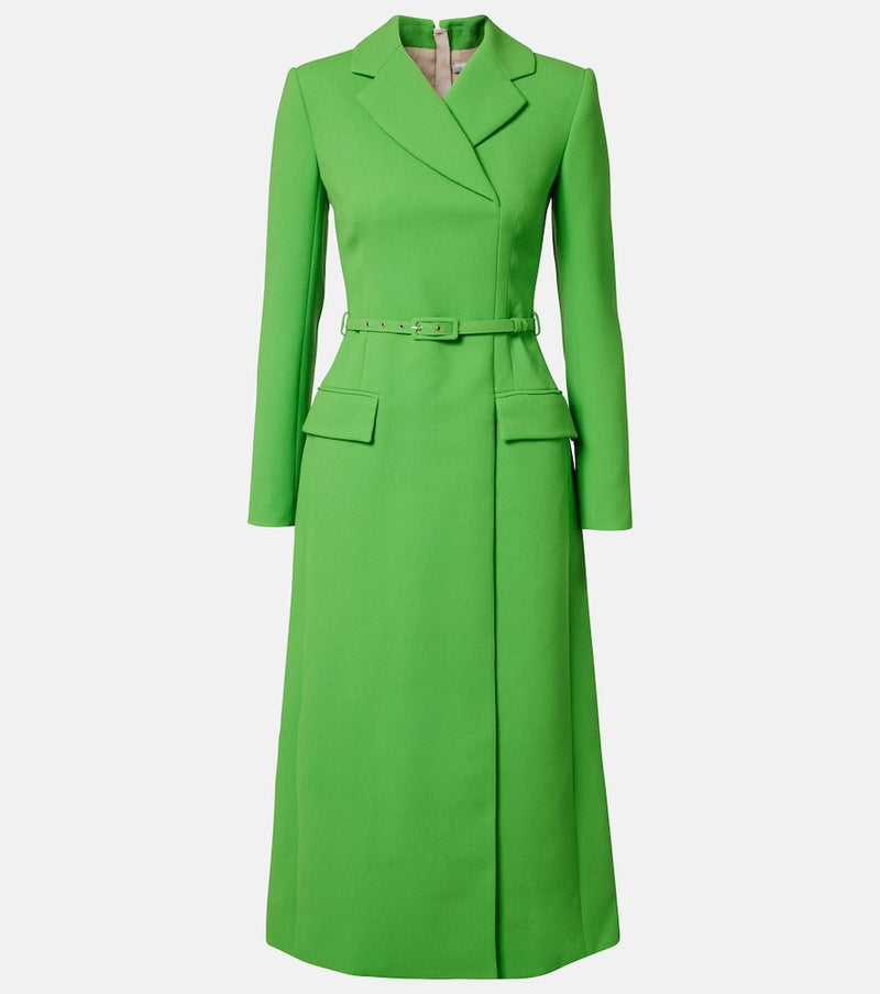 Emilia Wickstead Kalonice wool crepe midi dress