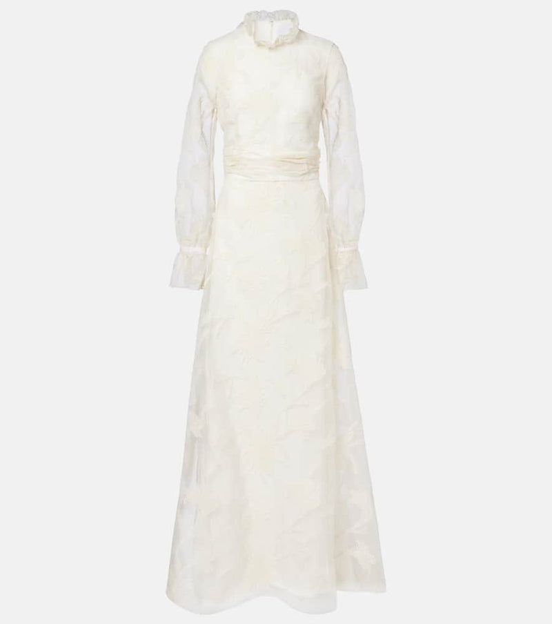 Markarian Bridal Adeline silk organza gown