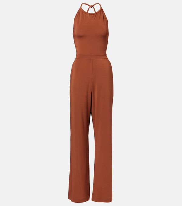 Max Mara Parsec halterneck beach jumpsuit