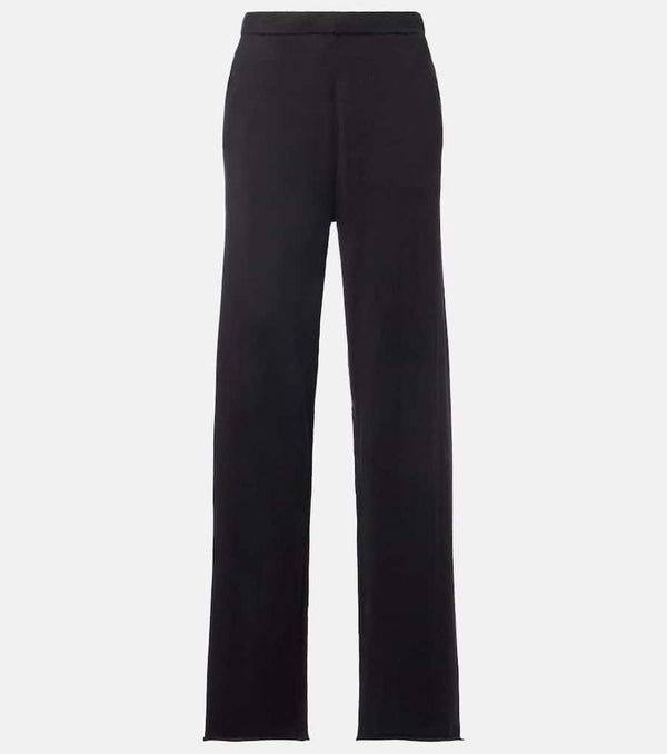 Extreme Cashmere N°353 Relax cotton and cashmere wide-leg pants