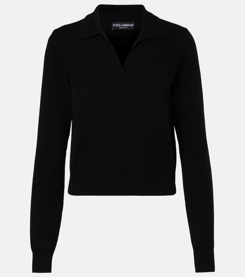 Dolce & Gabbana Cashmere polo sweater