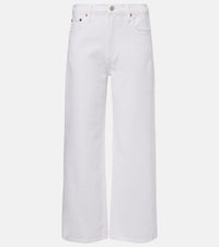 Agolde Harper Crop mid-rise wide-leg jeans