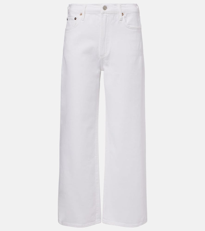 Agolde Harper Crop mid-rise wide-leg jeans