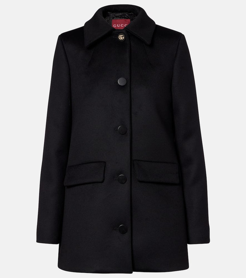Gucci Double G wool coat