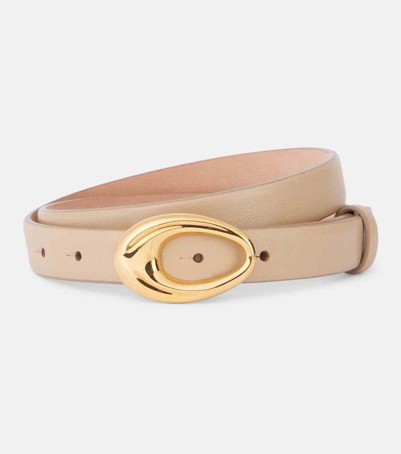 Khaite Olivia leather belt