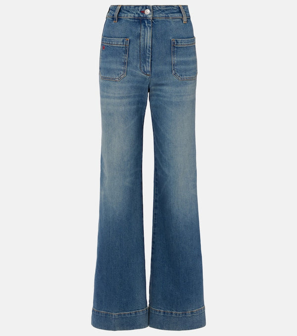 Victoria Beckham Alina wide-leg jeans