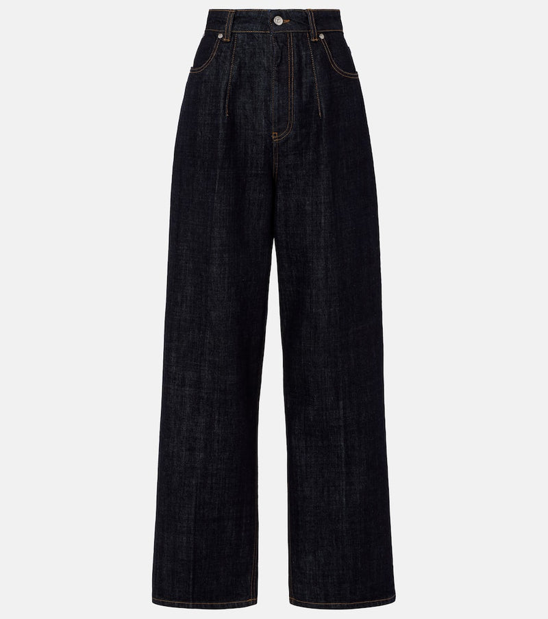 Victoria Beckham High-rise straight jeans