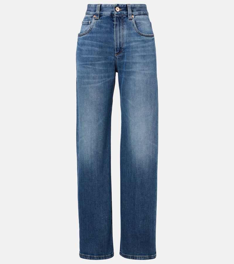 Brunello Cucinelli Low-rise straight jeans