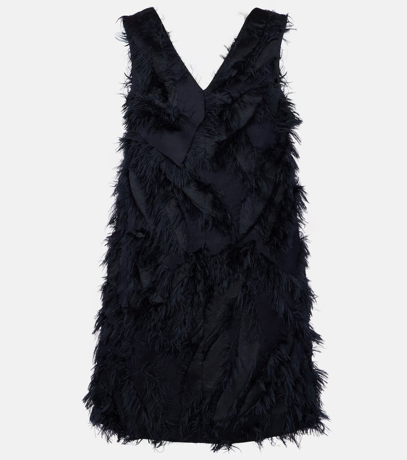 Brunello Cucinelli Fringed minidress