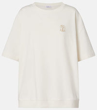 Brunello Cucinelli Logo cotton T-shirt