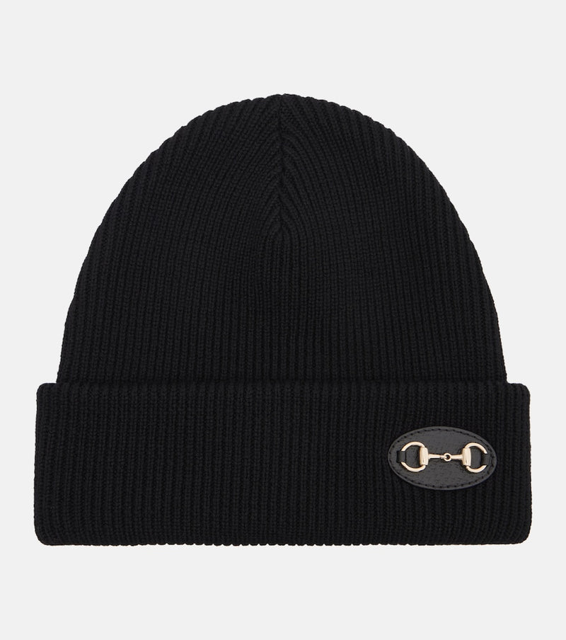 Gucci Horsebit wool beanie