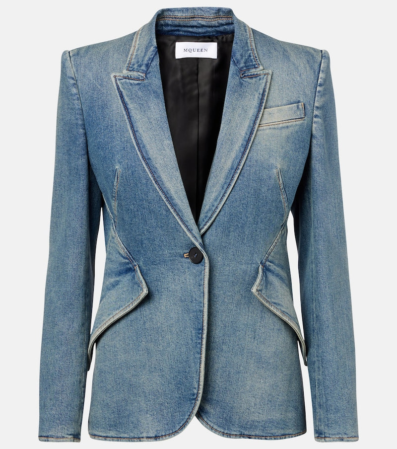 McQueen Denim blazer