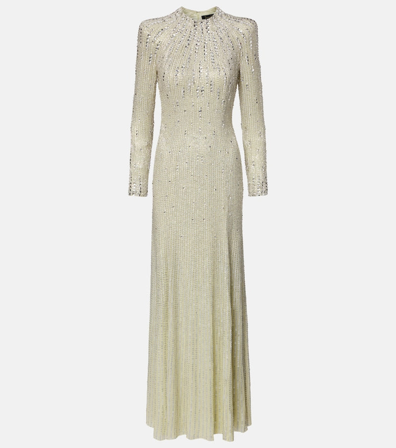 Jenny Packham Aurora sequined gown