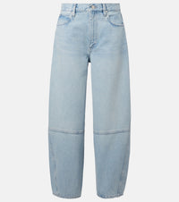 Frame Twisted wide-leg jeans