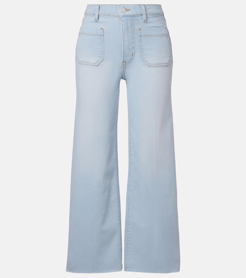 Frame Anchor high-rise wide-leg jeans