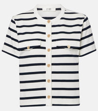 Frame Striped cotton top