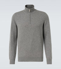 Brunello Cucinelli Cashmere half-zip sweater