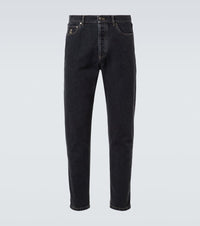 Brunello Cucinelli Mid-rise slim jeans