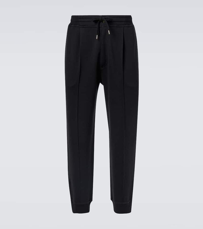 Brunello Cucinelli Cotton-blend sweatpants