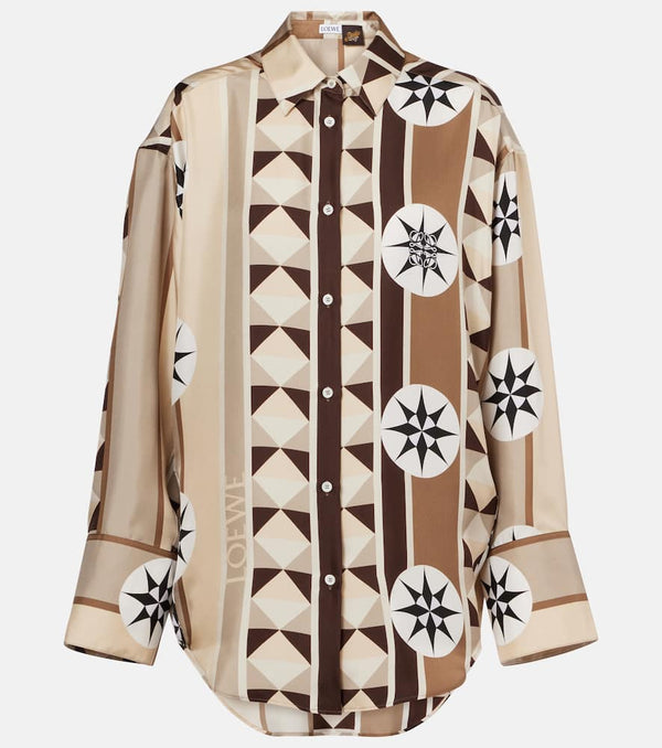 Loewe Paula's Ibiza printed silk shirt