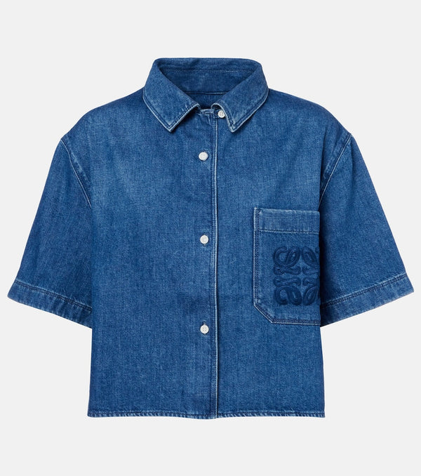 Loewe Paula's Ibiza Anagram denim shirt