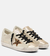 Golden Goose Super Star glitter suede sneakers