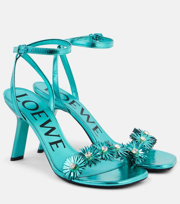 Loewe Paula's Ibiza Petal Flower sandals