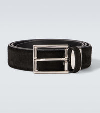 Canali Suede belt