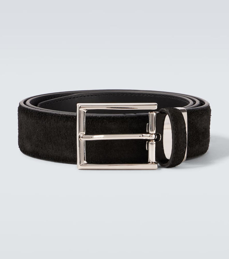 Canali Suede belt