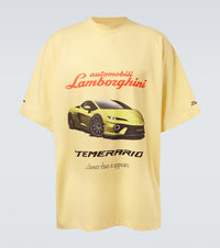 Balenciaga x Automobili Lamborghini cotton jersey T-shirt