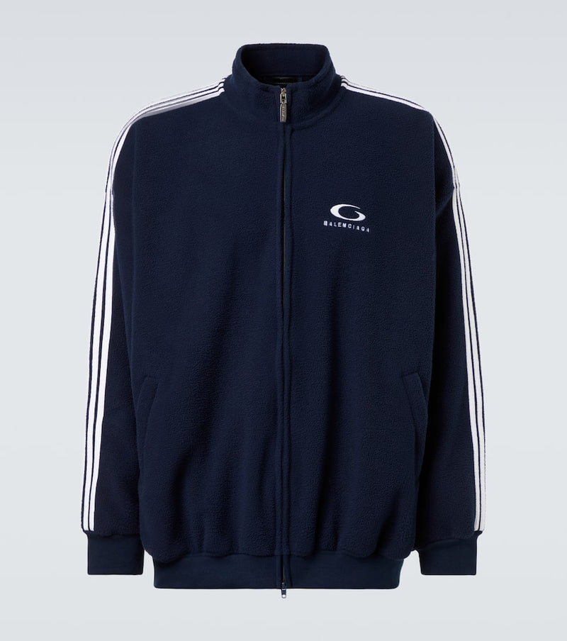 Balenciaga Loop Sports Icon Track Jacket Blue