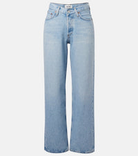 Agolde V-Waist Baggy high-rise wide-leg jeans