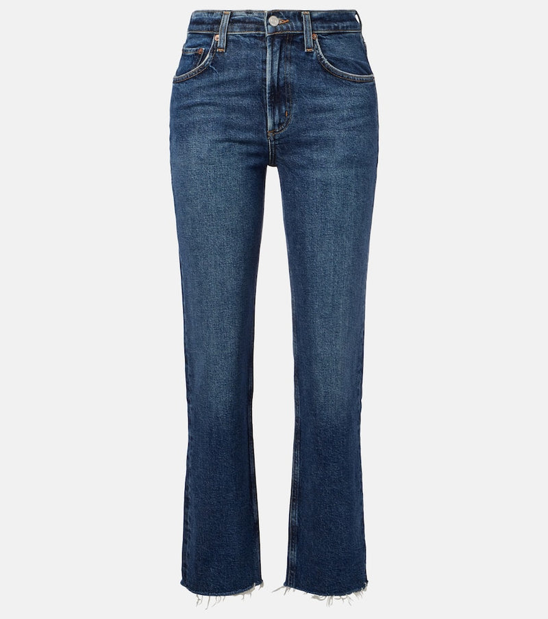 Agolde Valen mid-rise straight jeans