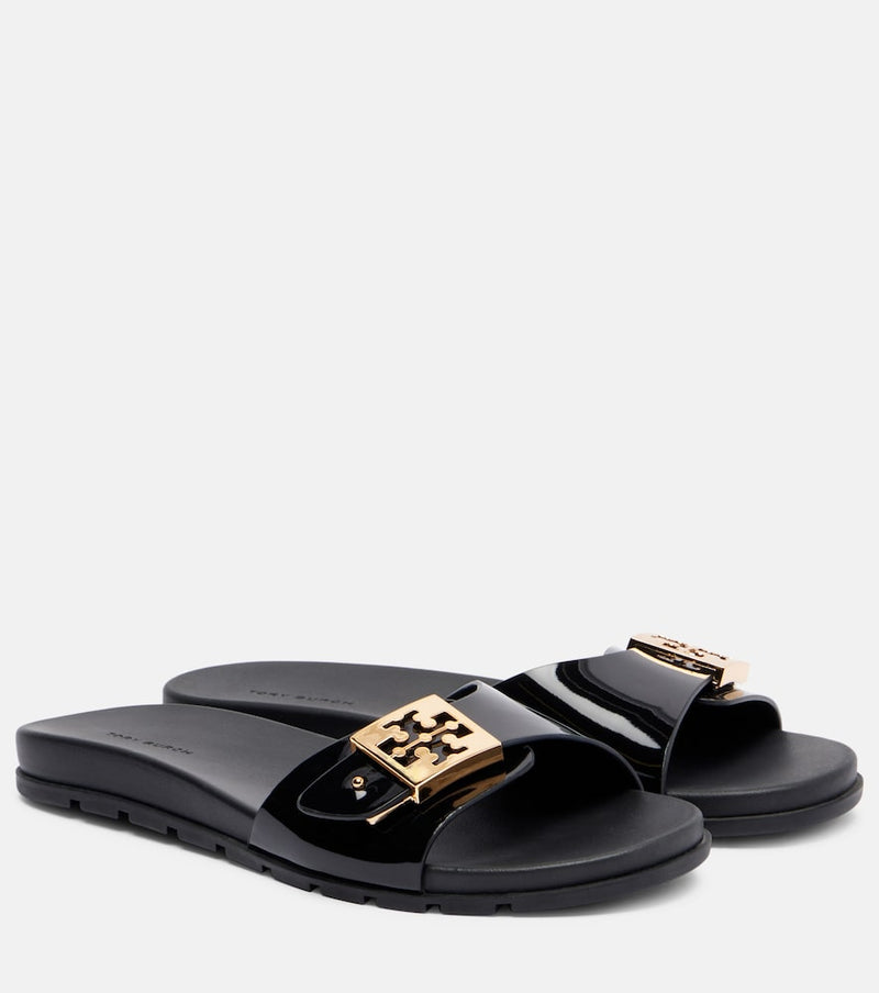 Tory Burch Double T slides