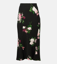 Erdem Floral midi skirt