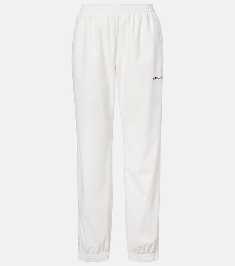 Balenciaga Logo straight sweatpants