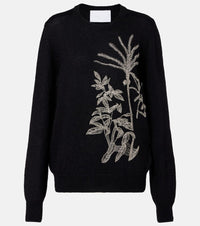 Costarellos Noemie Embellished Sweater Black
